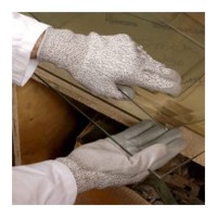 LUVA ANTI-CORTE POLIESTER REVEST. PU  PU800